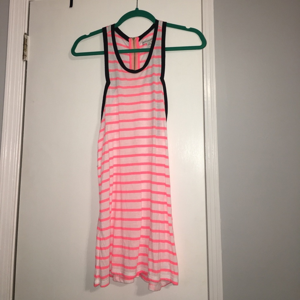 Orange and white striped tank!